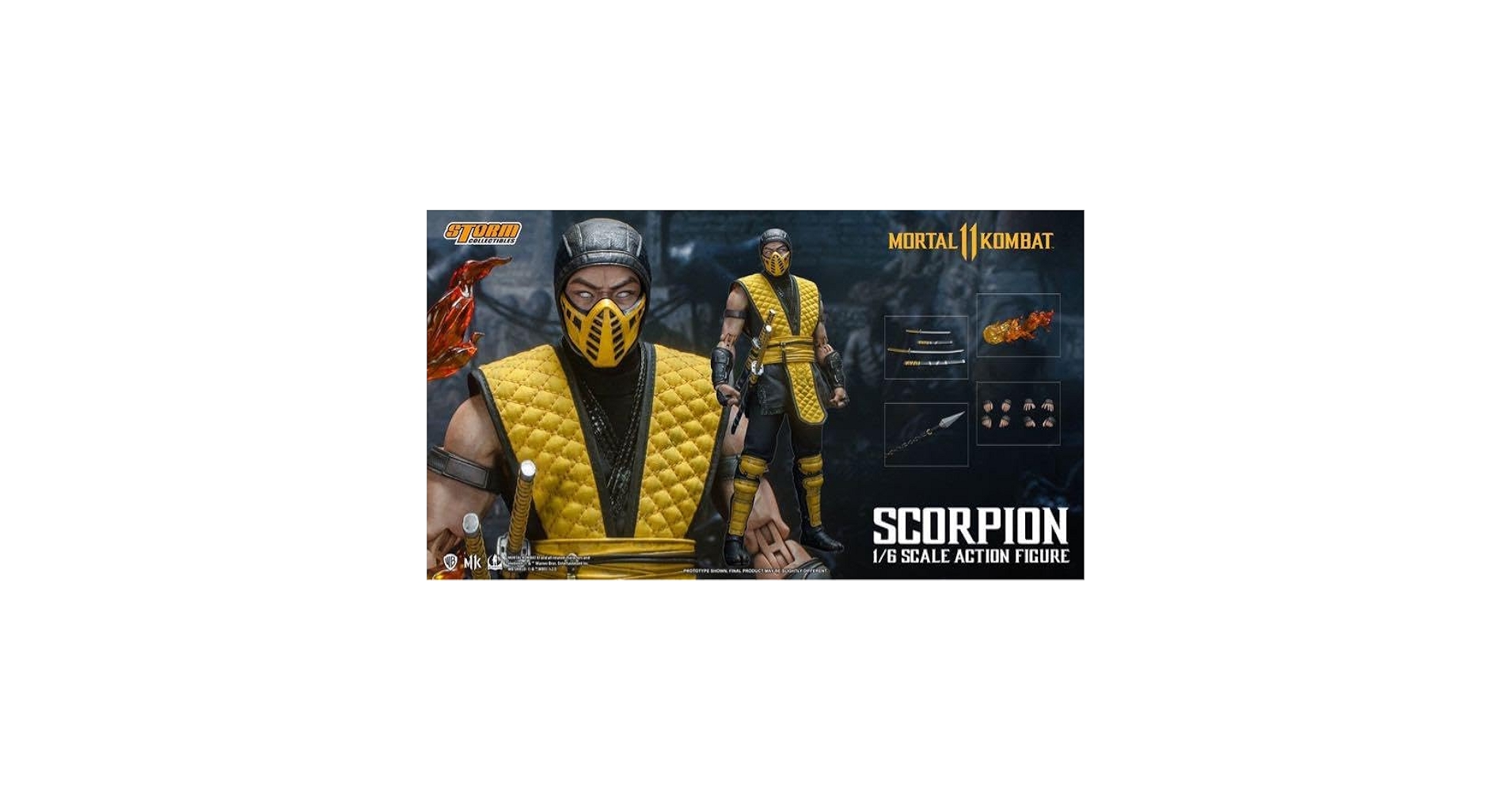 【激レア】モータルコンバット ストームコレクティブルズ　スコーピオン  限定版 MORTAL KOMBAT XI1/6 SCALE ACTION FIGURE SCORPION | 株式会社